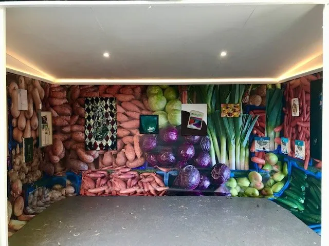 Inside the exhibition 'And One Day the Apple Fell'