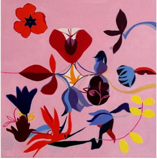 Artwork for the Flora exhibition by Betty Lau