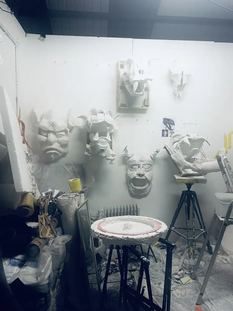 Still from the exhibition by Graham Hudson at UCAs Black Box