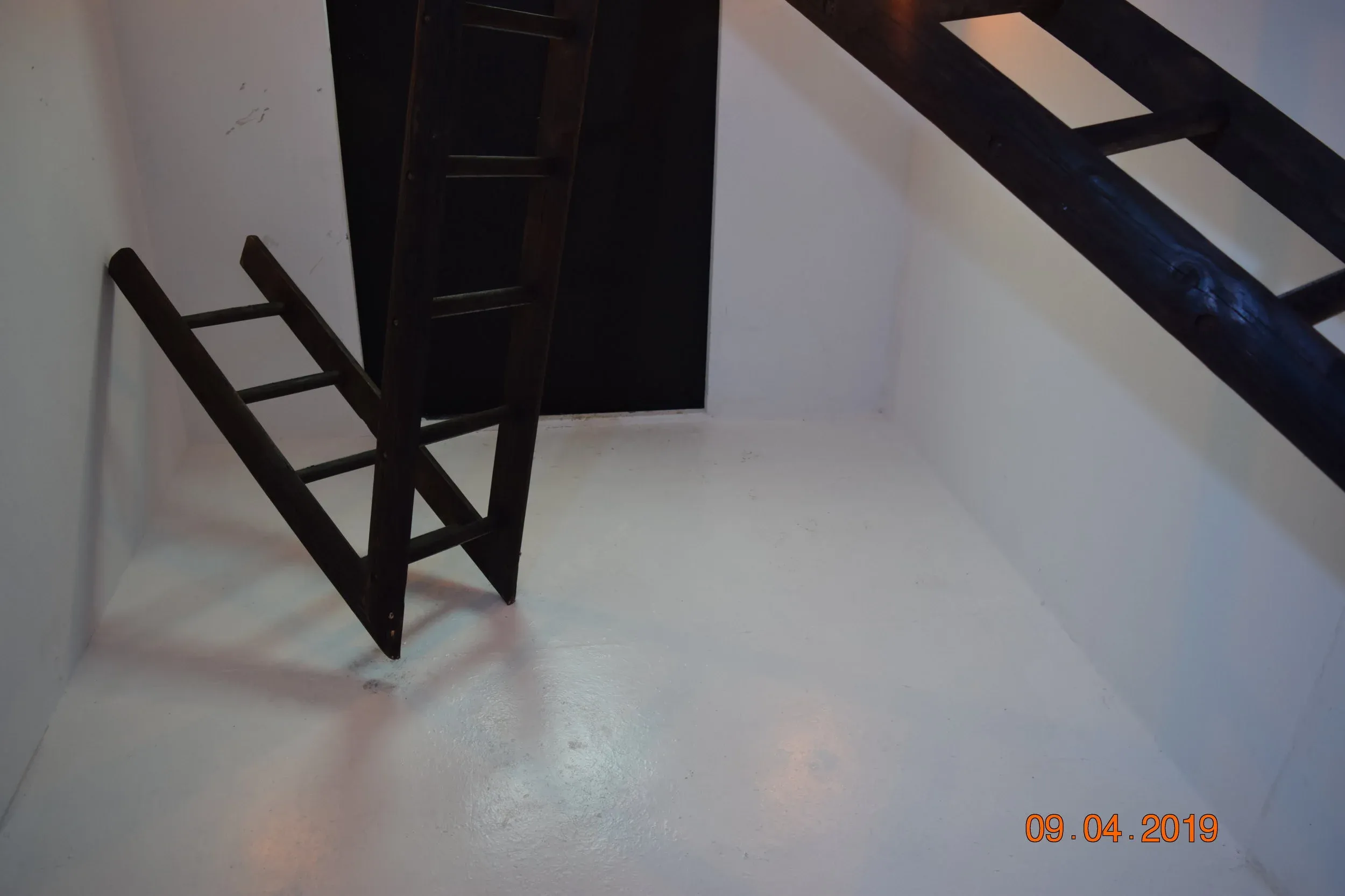 A shot from the exhibition There is always enough Space by Jeannie Driver