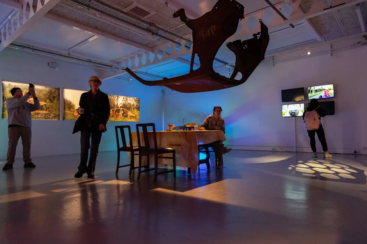 Catherine Hoffmann - Wormhole of Our Formation Exhibition, Herbert Read Gallery