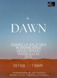 dawn. exhibition poster