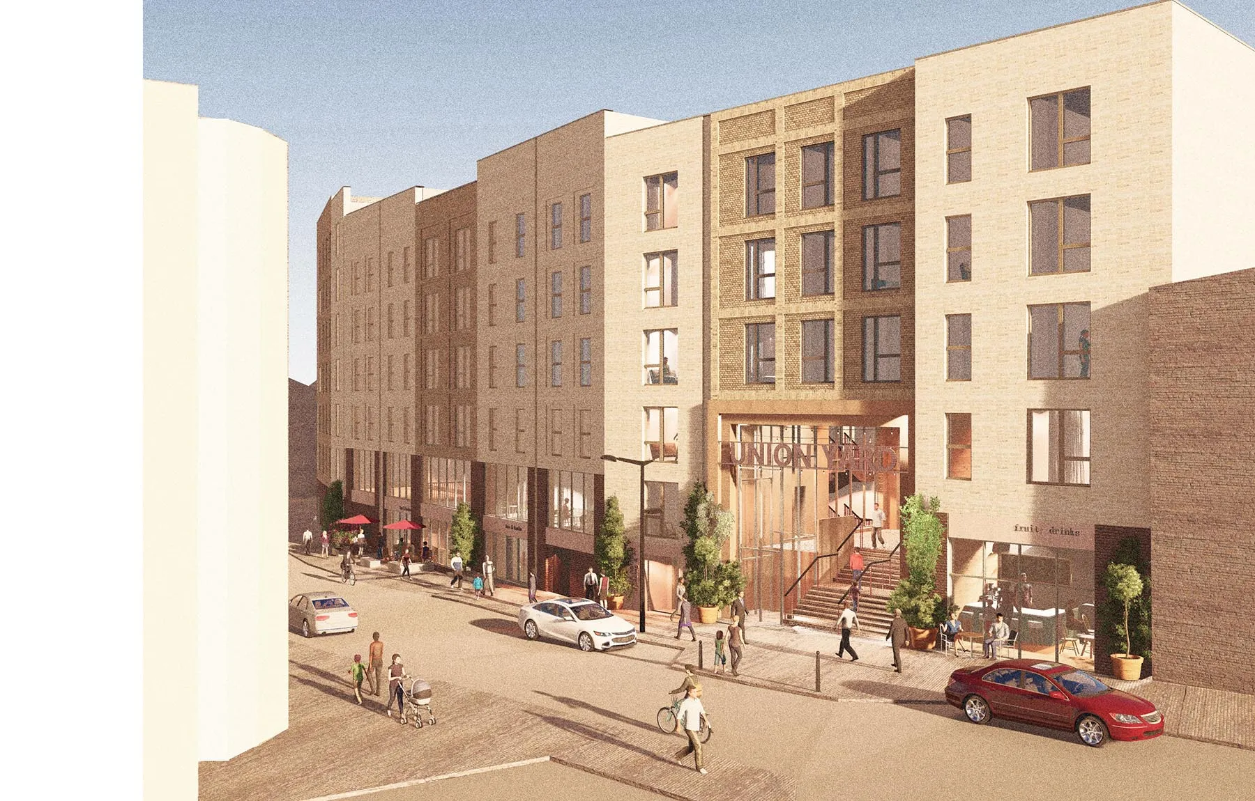 Union Yard accommodation, Aldershot