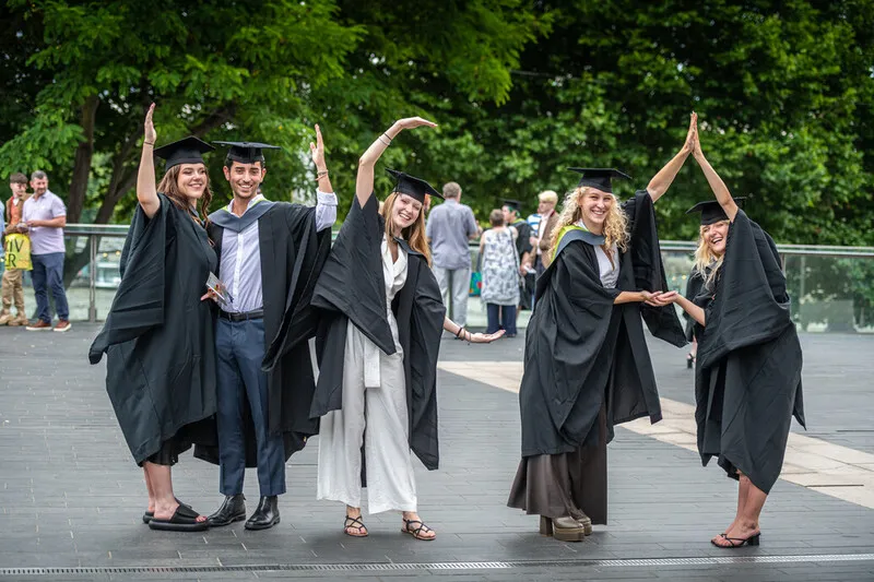 Graduation 2022 what a picture! University for the Creative Arts