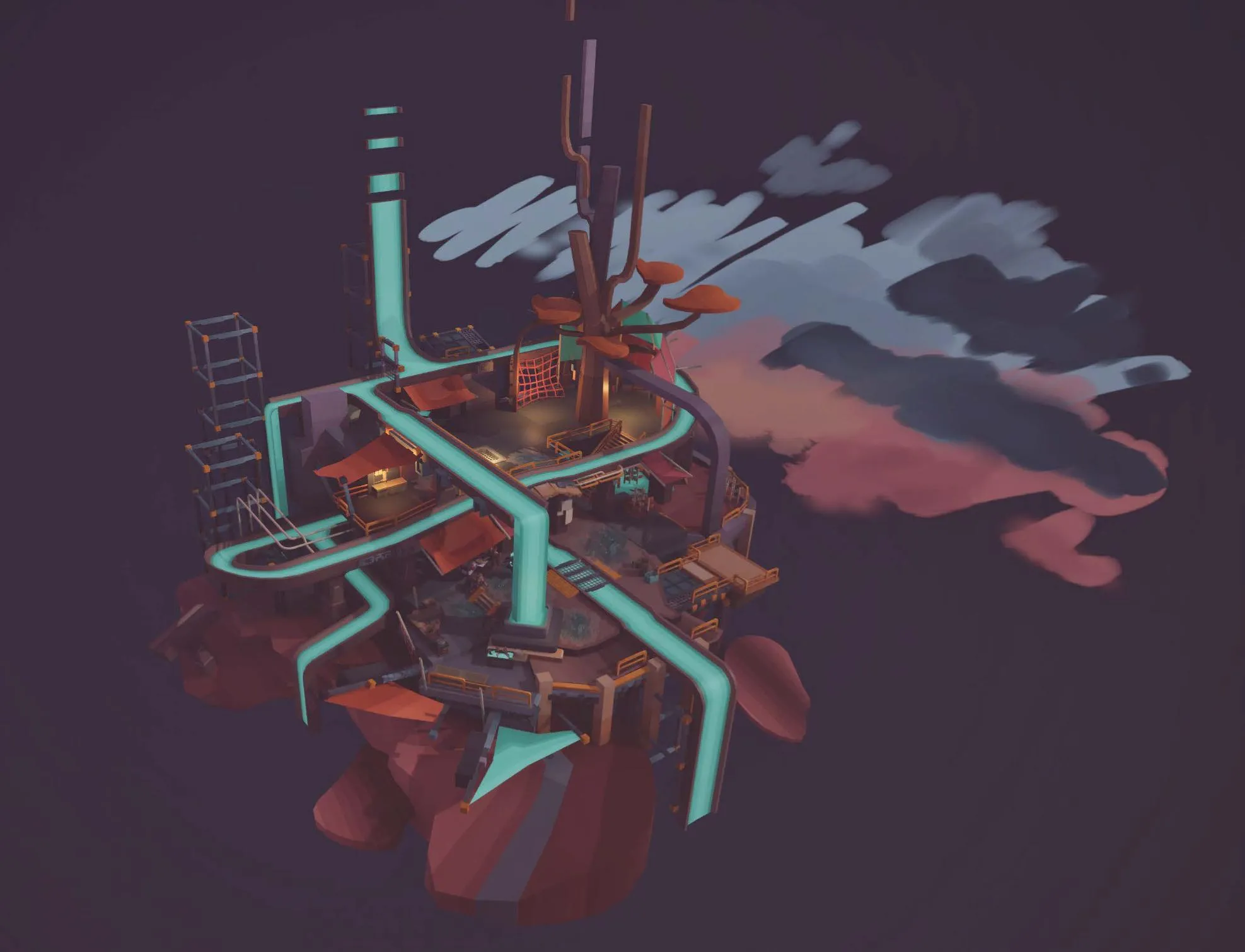 A screenshot from Alfie's animation project