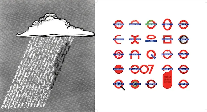 Art by Paul Martin from 1974 and recently