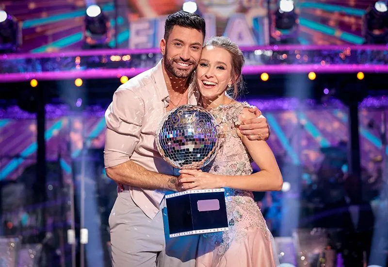 Rose Ayling-Ellis and her dance partner, Giovanni Pernice.