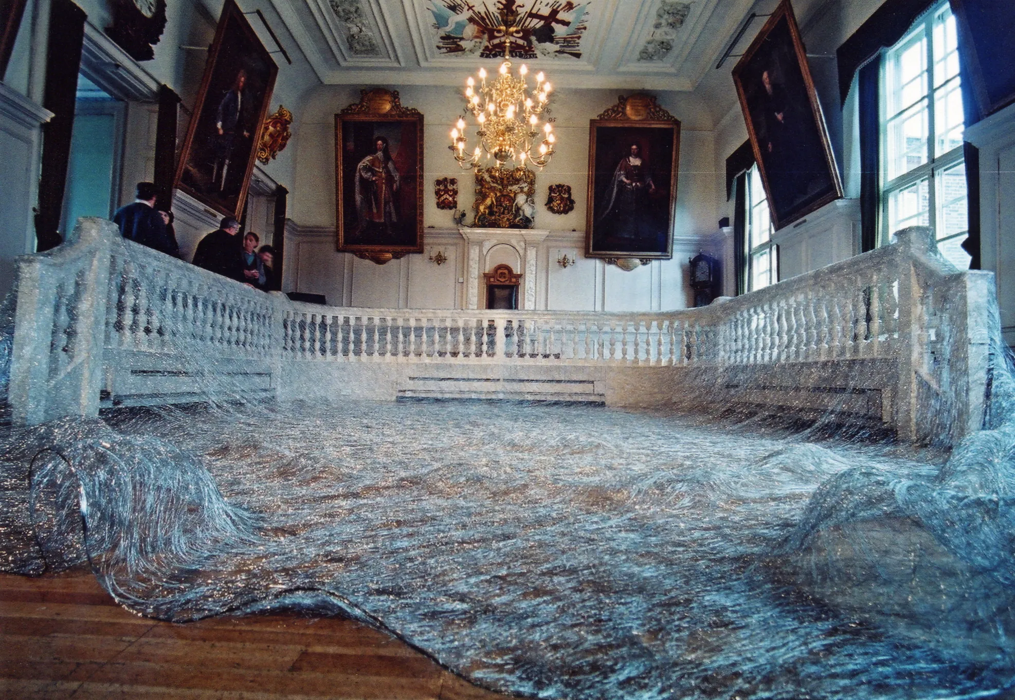 Textural space by Kyoko Kumai (exhibition by Lesley Millar)