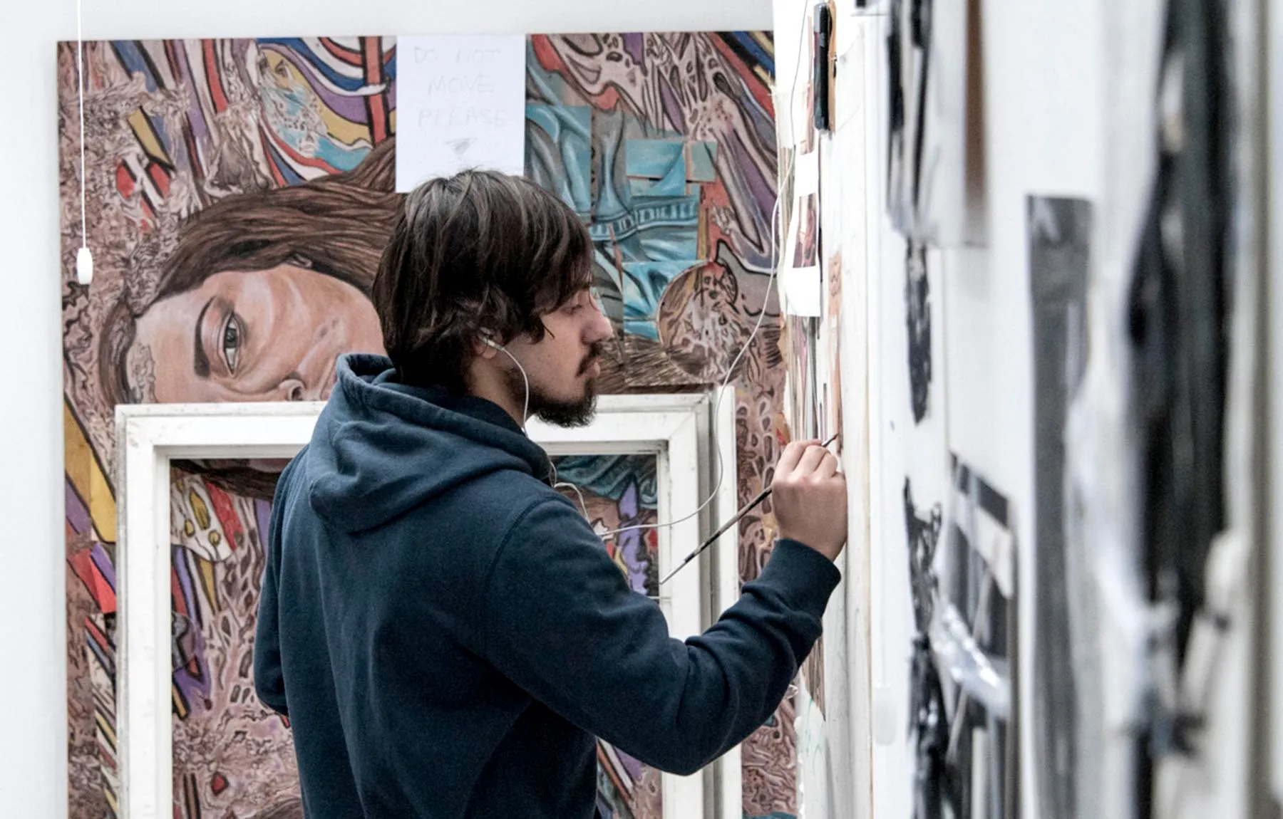 Fine Art studios, UCA Canterbury