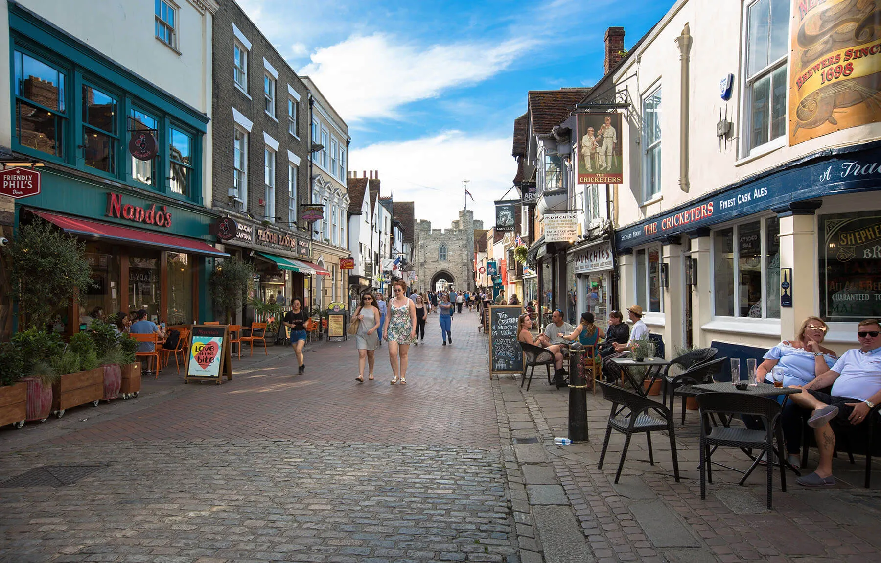 Canterbury high street