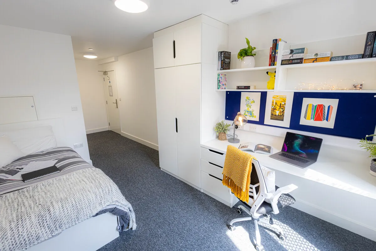 Bedroom, Bradford House Accommodation, Epsom