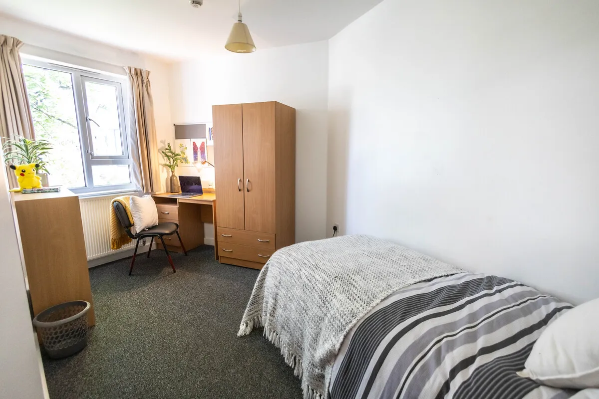 Bedroom, Wilberforce Court, UCA Epsom