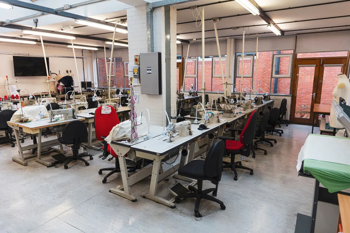 Interior of the Fashion Studio