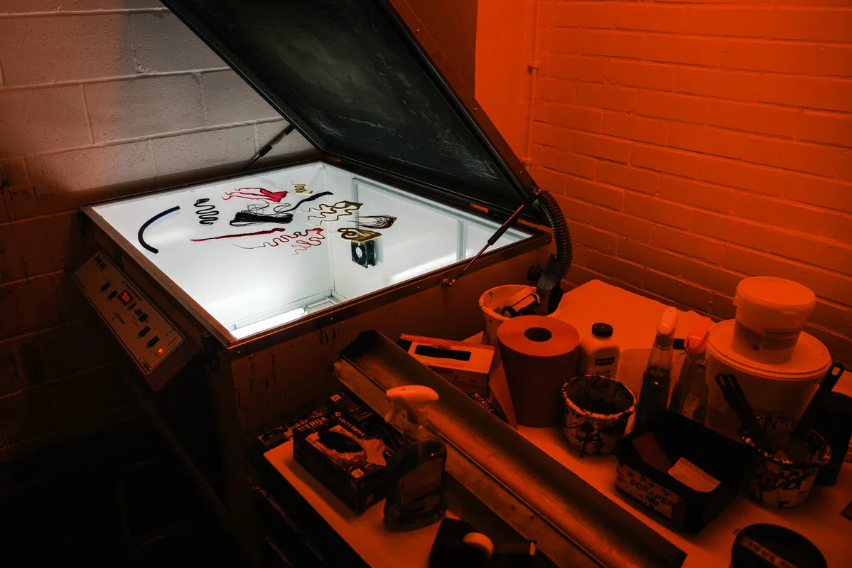 Developing Lab, Print Studios, UCA Epsom