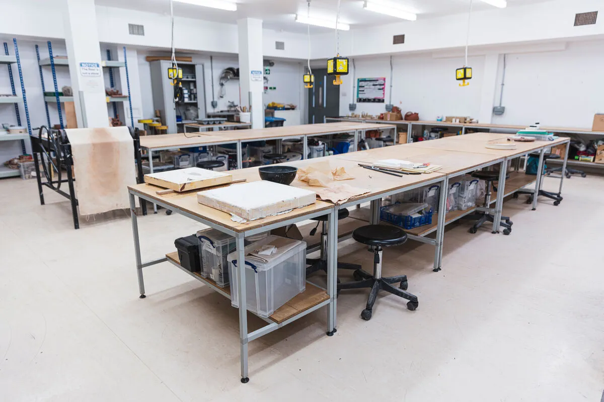 Interior of the Ceramics Base Room