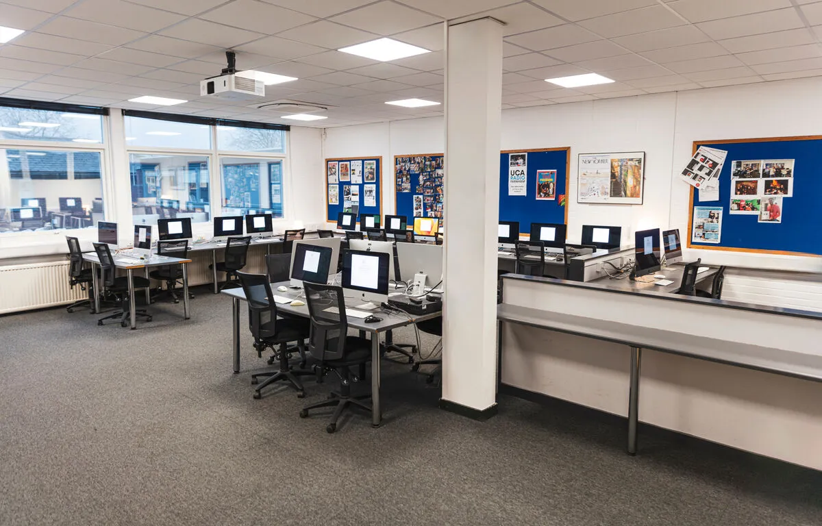 Interior of an IT Suite