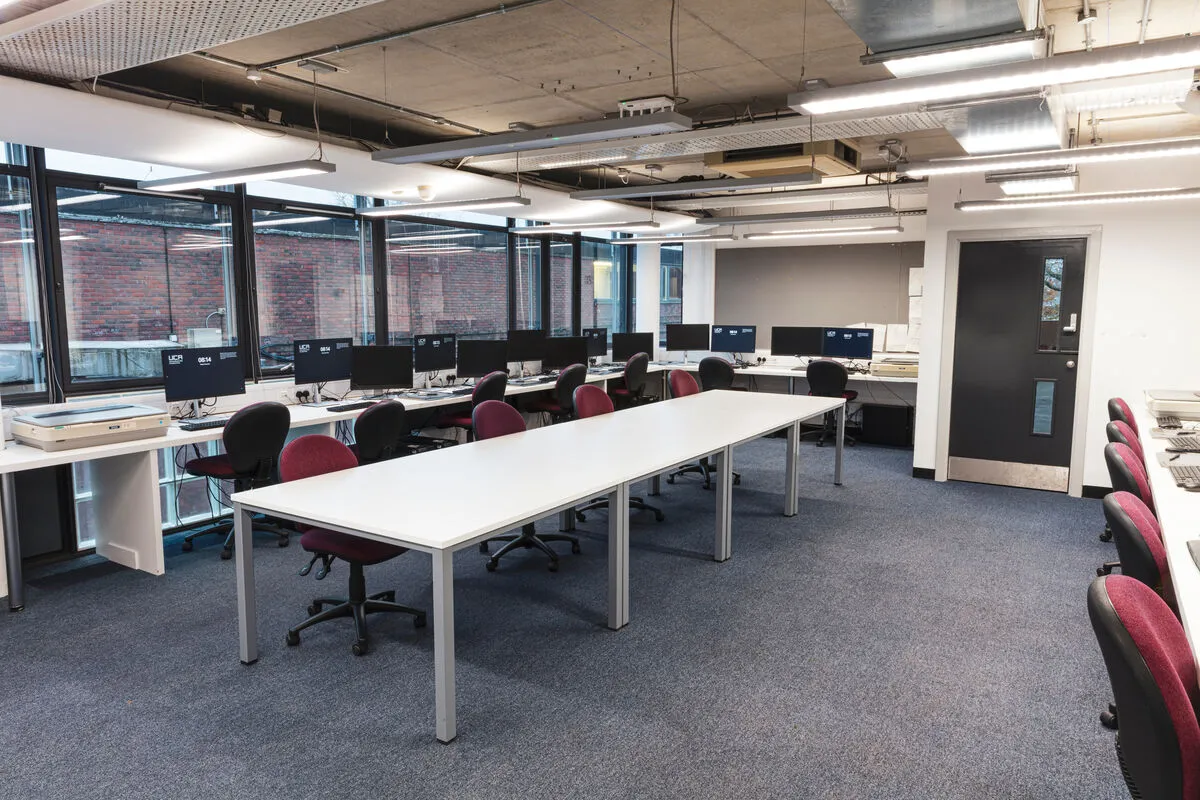 Interior of a PC Studio