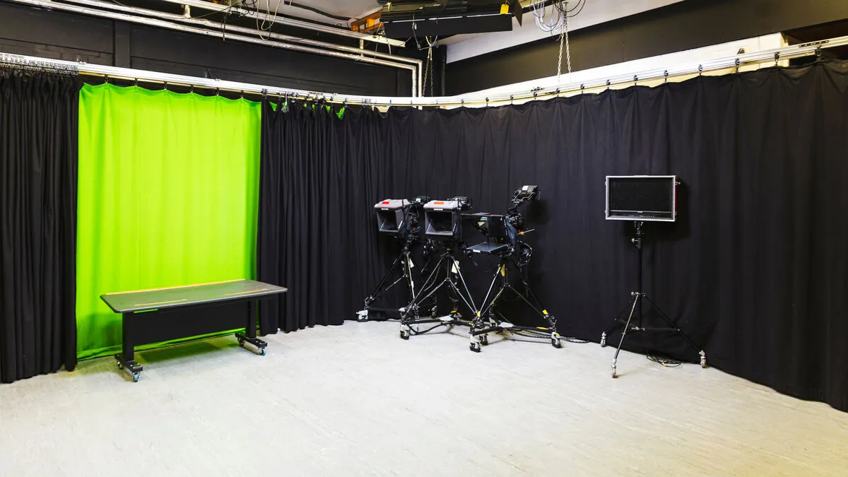 Interior of the TV Studio