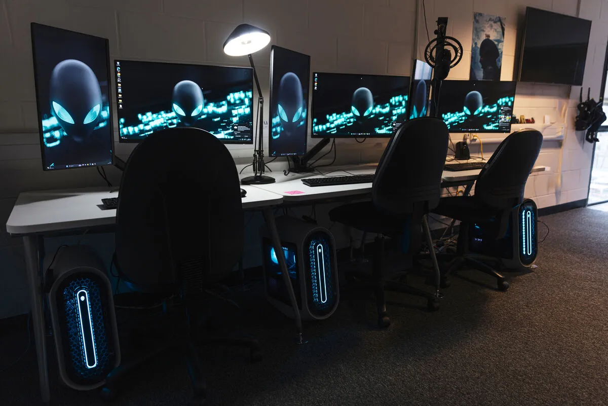 Interior of CGA Incubator Studio at UCA Farnham