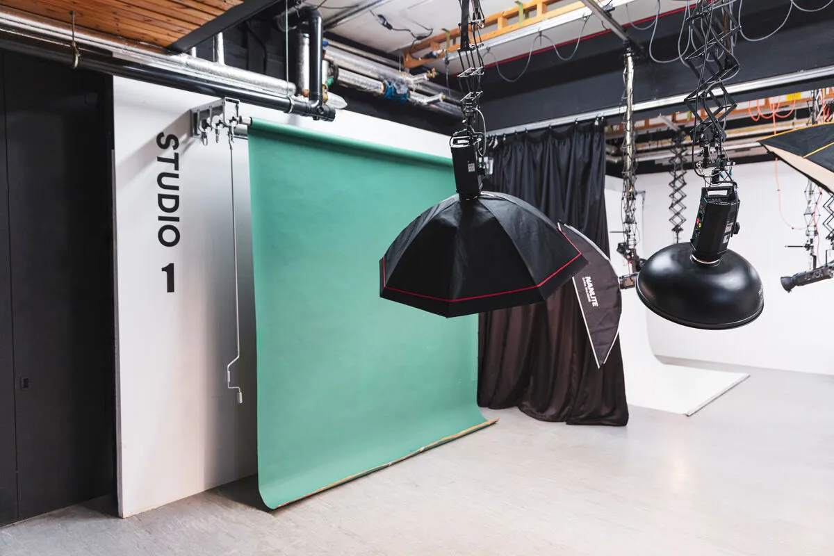 Interior of the Photography studios