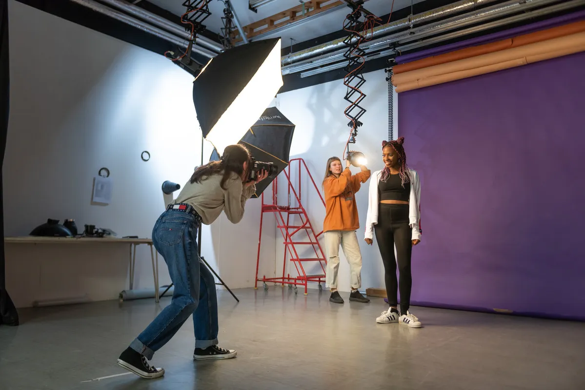 Photography studio, UCA Farnham