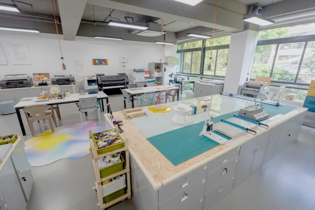 The Book Production room at the ICI campus