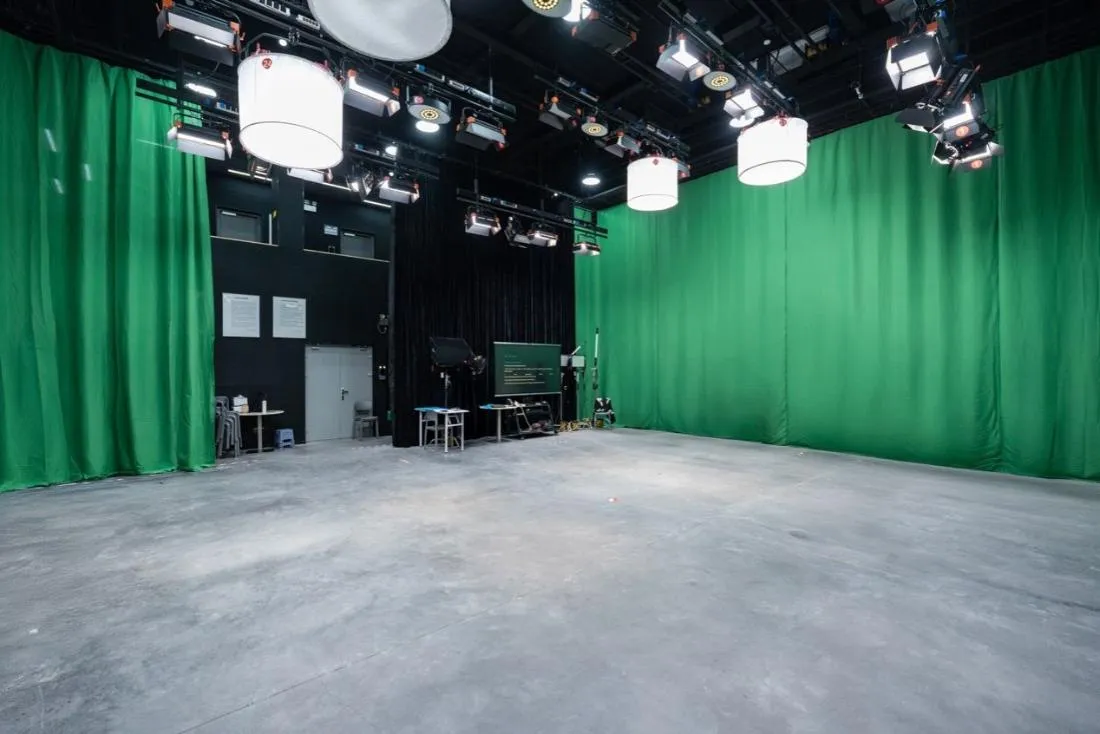 The video production studio at the ICI campus