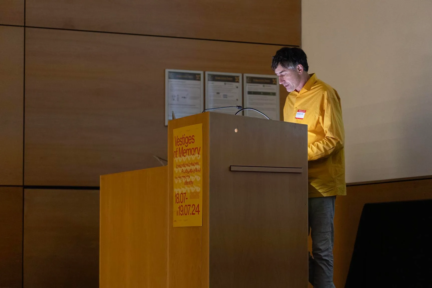 Vestiges of Memory Symposium Photo