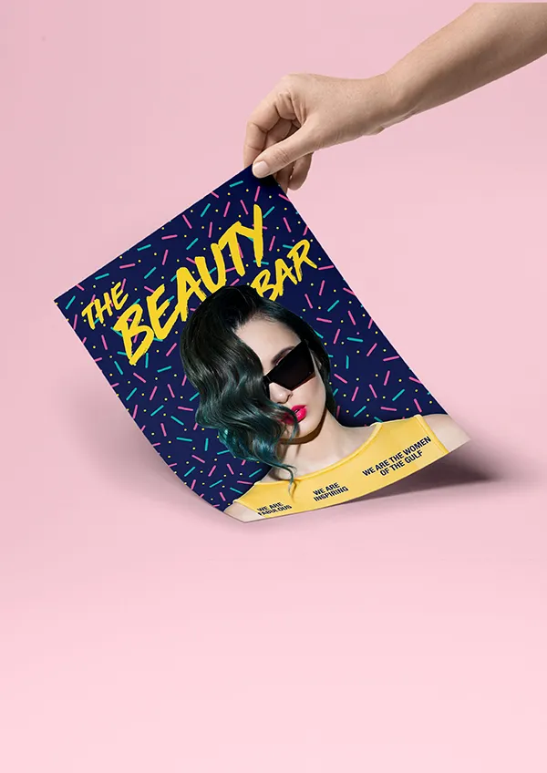 'The Beauty Bar' Unilever campaign ©Katherine Ho