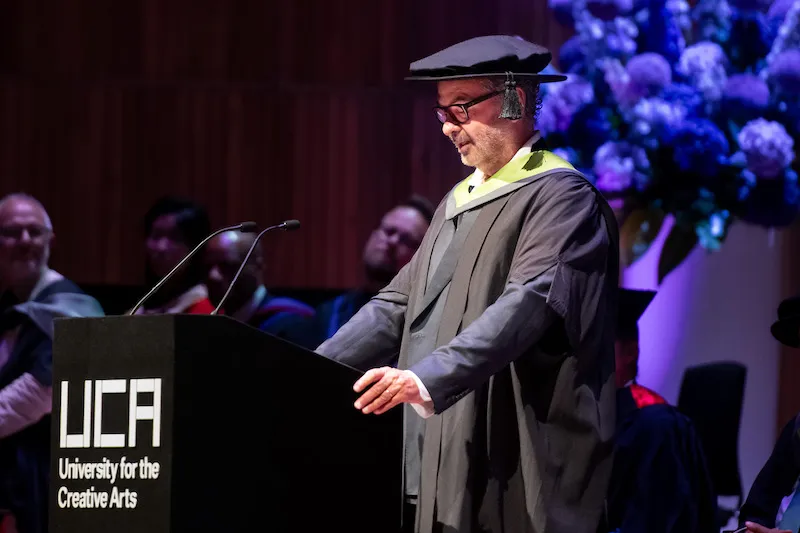 Remo Ruffini at graduation