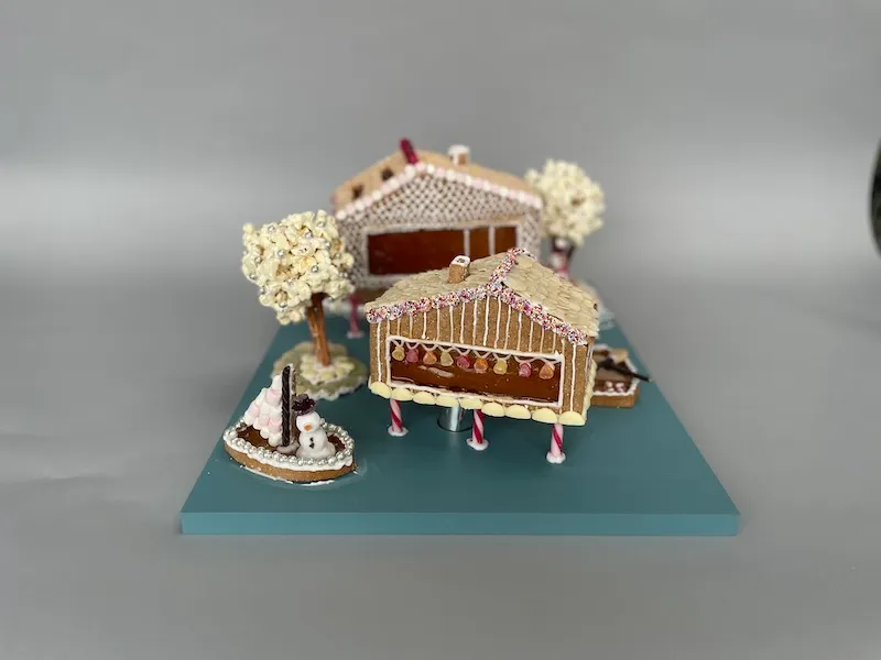 Rising Residences, The Gingerbread City. Photo © Elena Gruber and Mila Mielau courtesy of [Y/N] Studio