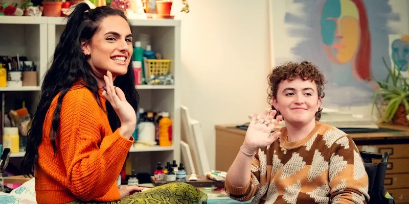 Heartstopper Season 3 at UCA. Image courtesy of Netfllix