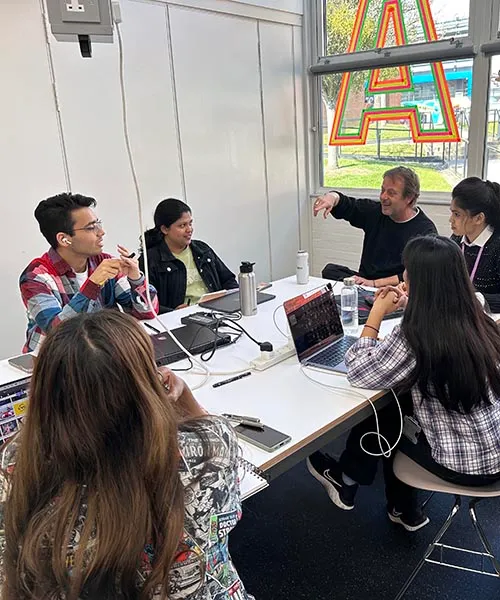 Stephen Hancock alum visits UCA