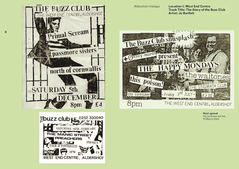 The story of The Buzz Club. Aldershot Mixtape publication 2025