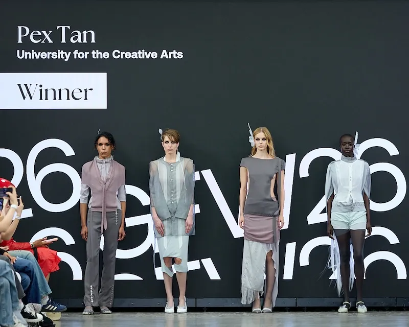 GFW X UCA Epsom Catwalk Best Collection Winner by Pex Tan. BA (Hons) Fashion Design