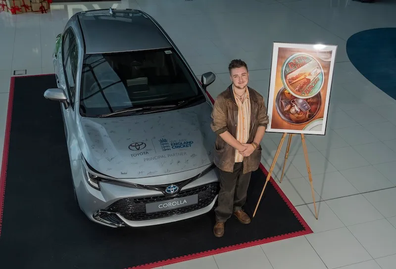 Lie Louie, Corolla Art Competition student winner.