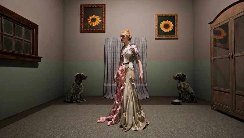 'Uncanny: Look At Me' by Doha Park, MA Digital Fashion