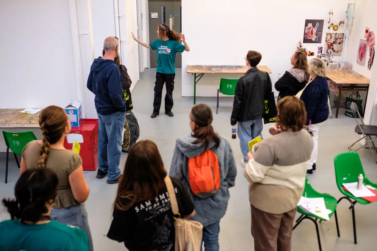 Open Day, Campus Tour, Farnham