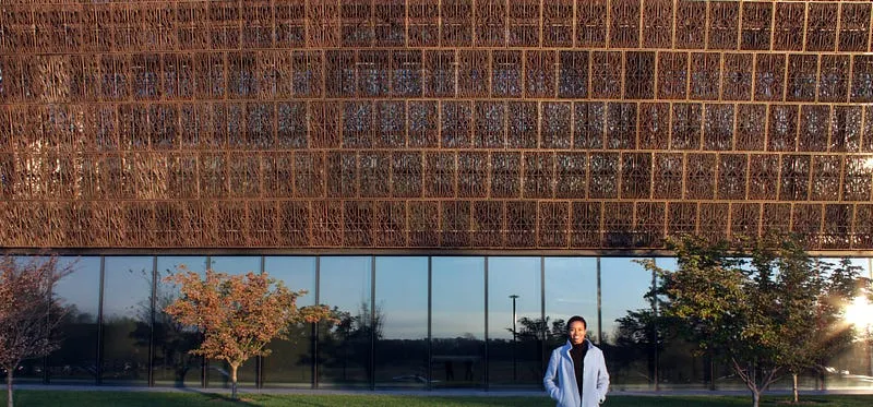 Cassidy Moses at the National Museum of African American History and Culture