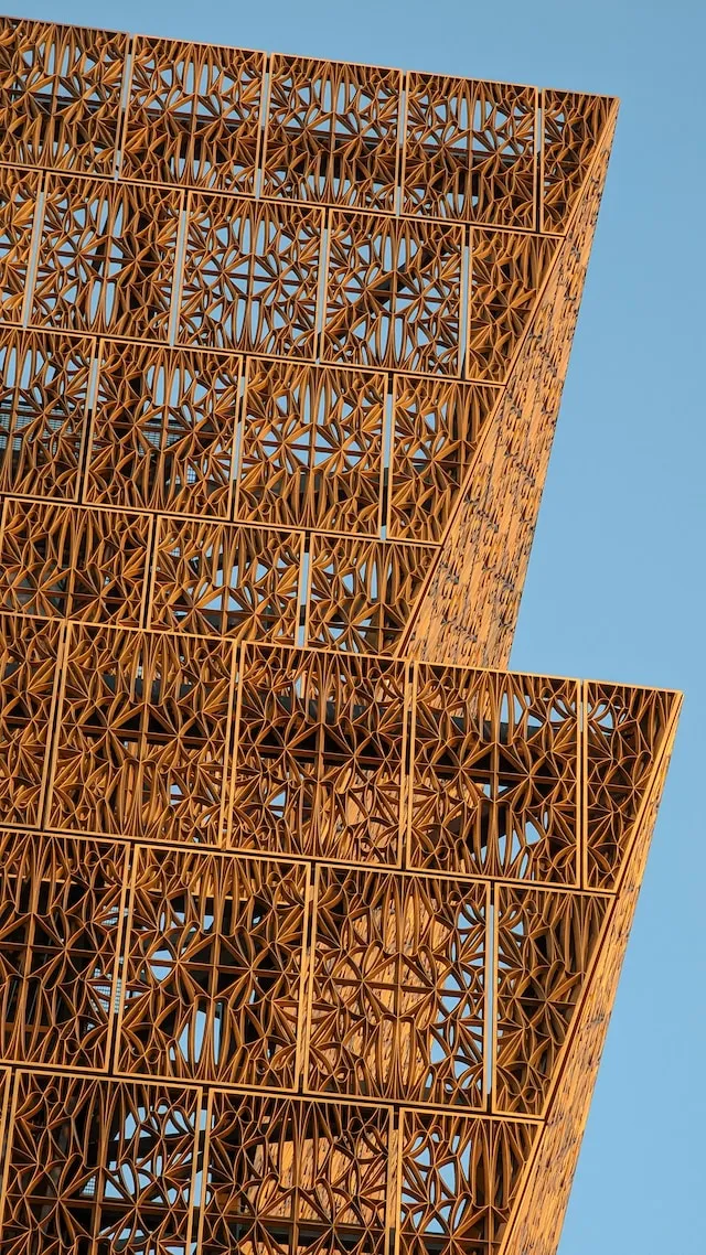 Exterior of National Museum of African American History and Culture