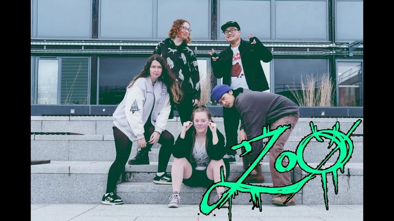 K-Pop Dance Club promoting their latest performance