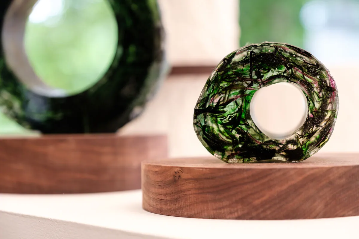 Glass work created by BA (Hons) Ceramics & Glass student, Lottie Eastwood