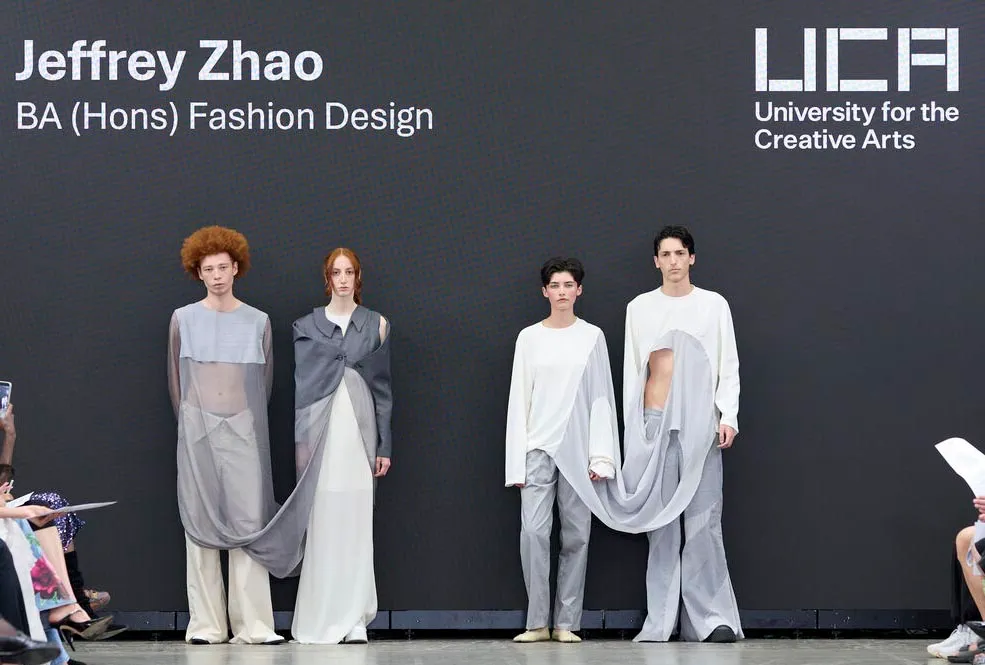 Jeffrey Zhao, BA Fashion Design at GFW