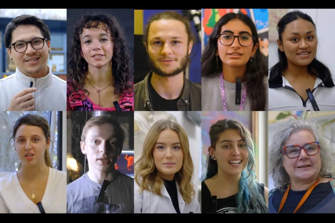 Students talking about their time at UCA