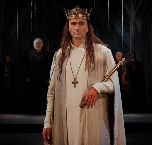David Tennant as Richard II (Picture by Royal Shakespeare Company)