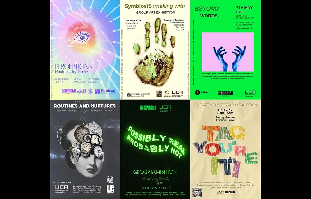 We Create Festival Posters