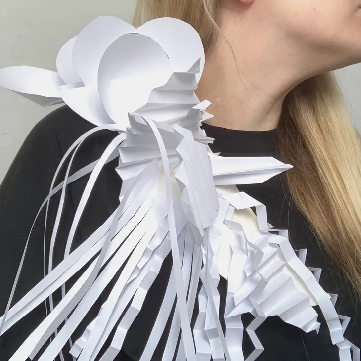 Fashion Paper Sculpture - Outreach Y12 Taster Day 2024