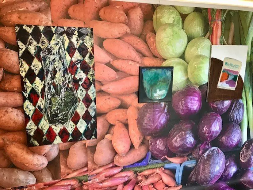 Inside the exhibition 'And One Day the Apple Fell'