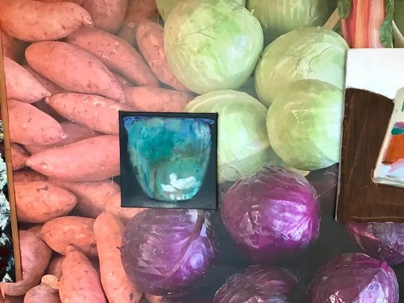 Inside the exhibition 'And One Day the Apple Fell'