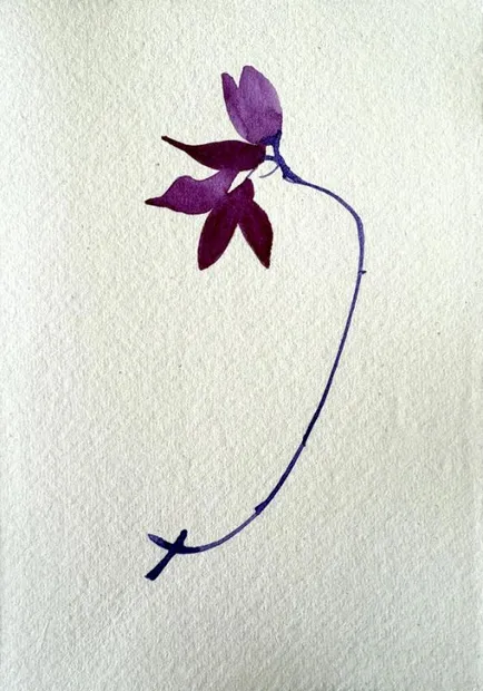 Artwork for the Flora exhibition by Betty Lau